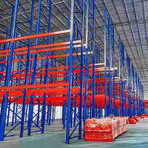 OEM ODM Heavy Duty Pallet Racking System Industrial Steel Warehouse Storage Rack Adjustable Beam High Load Capacity Factory