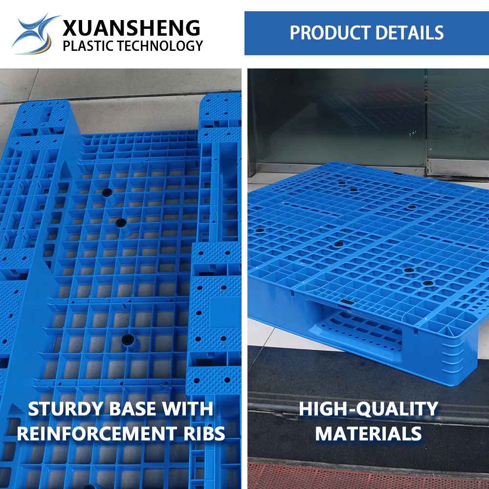 NEXARA High Load Capacity Euro Pallets Single-Sided Grid Automatic ASRS Warehouse Shelving System 4-Way Entry
