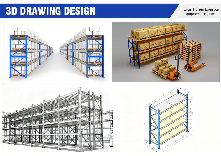 High Capacity Powder Coated Steel Manual Picking Rack for Picking Operation Custom Layout Support Factory Price