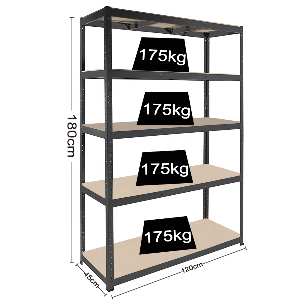 5 Layer Steel Boltless Corrosion Protection Commodity Shelf
