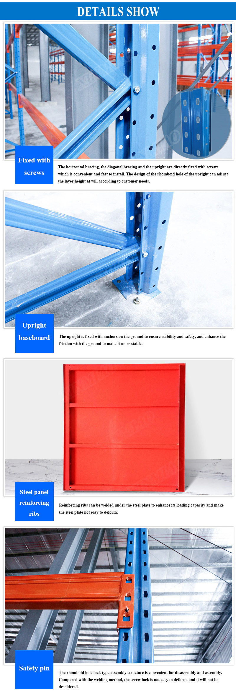 Upright & Beam Connection