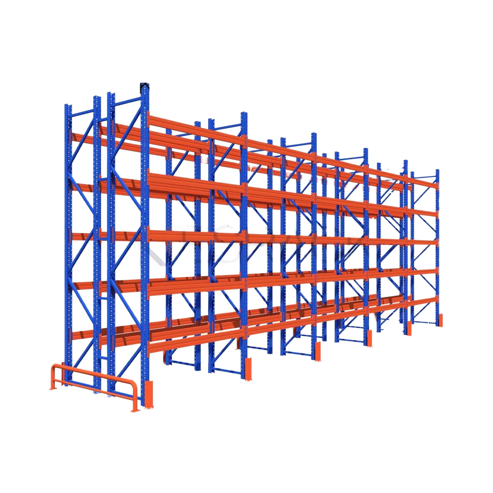 Mracking High Quality Heavy Duty Euro Pallet Warehouse Storage Rack System Heavy Duty Pallet Rack for Sale Steel Customized