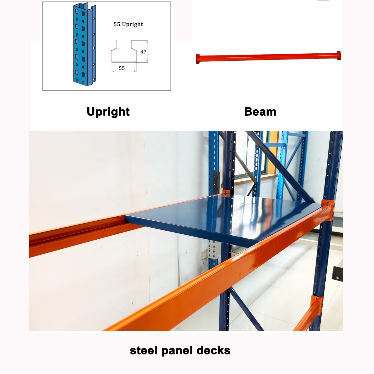 Medium duty shelves load carrying demonstration