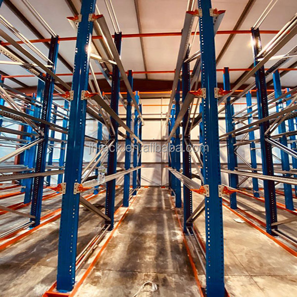 High-Density Warehouse Storage Racks FIFO Drive-in Pallet Rack Drive In Pallet Racking System Drive In Racking Factory