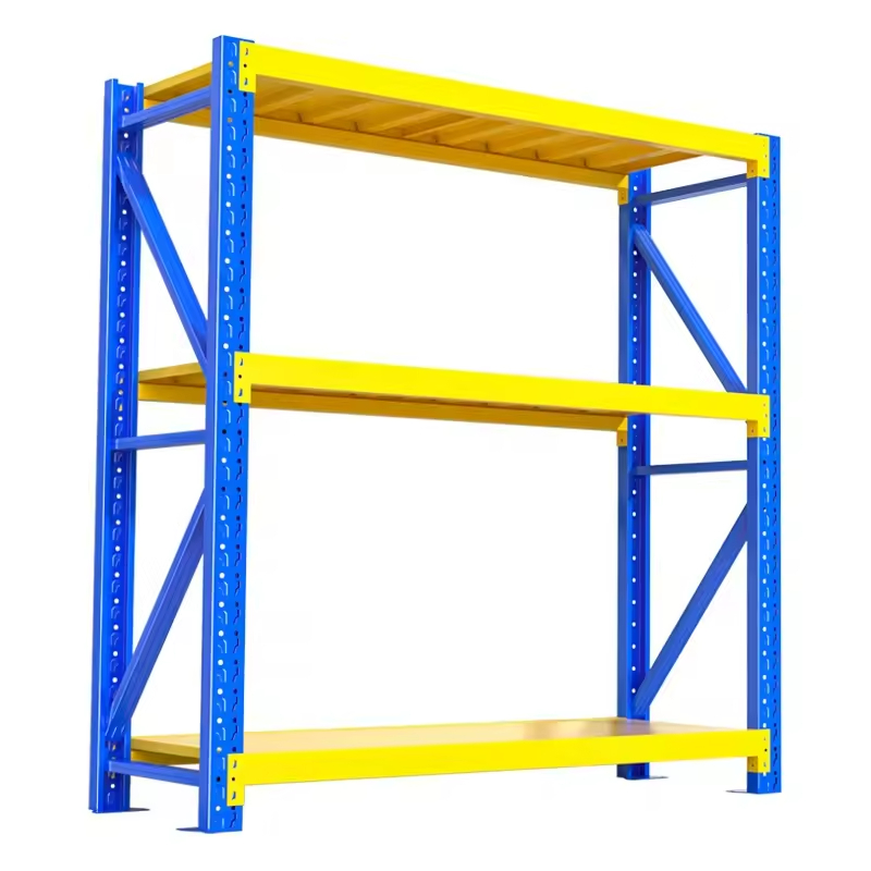 Garage Shelves Industrial Metal Shelving Stack Rack Medium Duty Steel Shelving Boltless Racking Shelves Warehouse Storage Rack