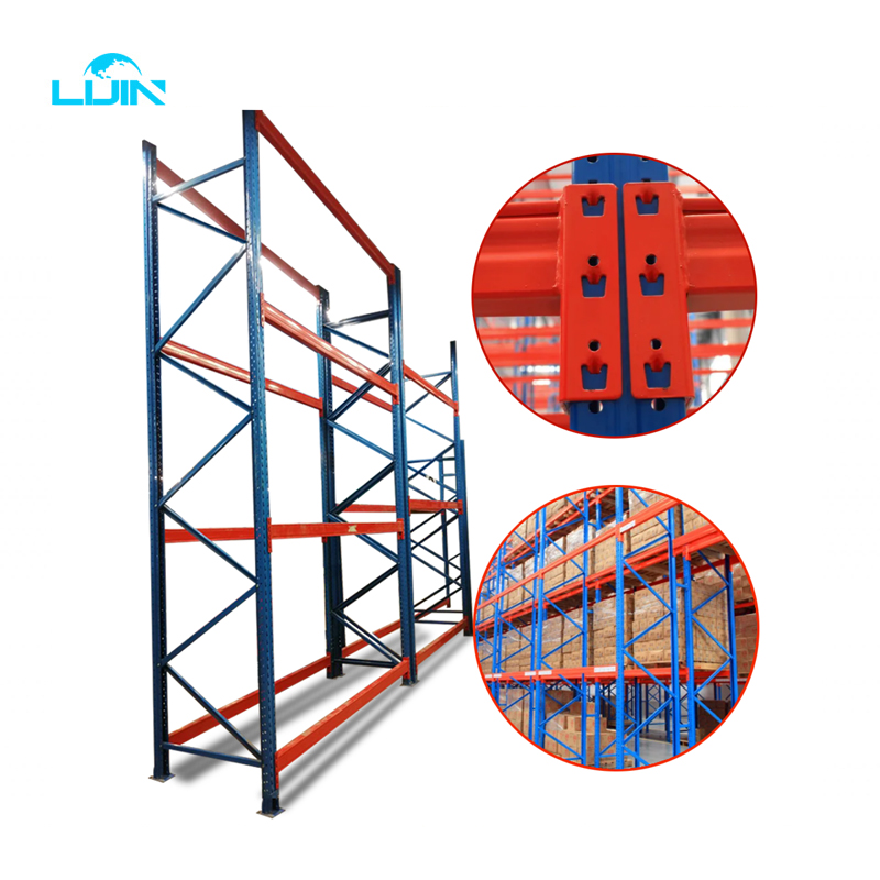 LIJIN Heavy Duty Rack Manufacture Factory 1 Ton Layer Powder Coated Metal Stacking Racks &amp; Shelves Warehouse Storage Rack Shelf