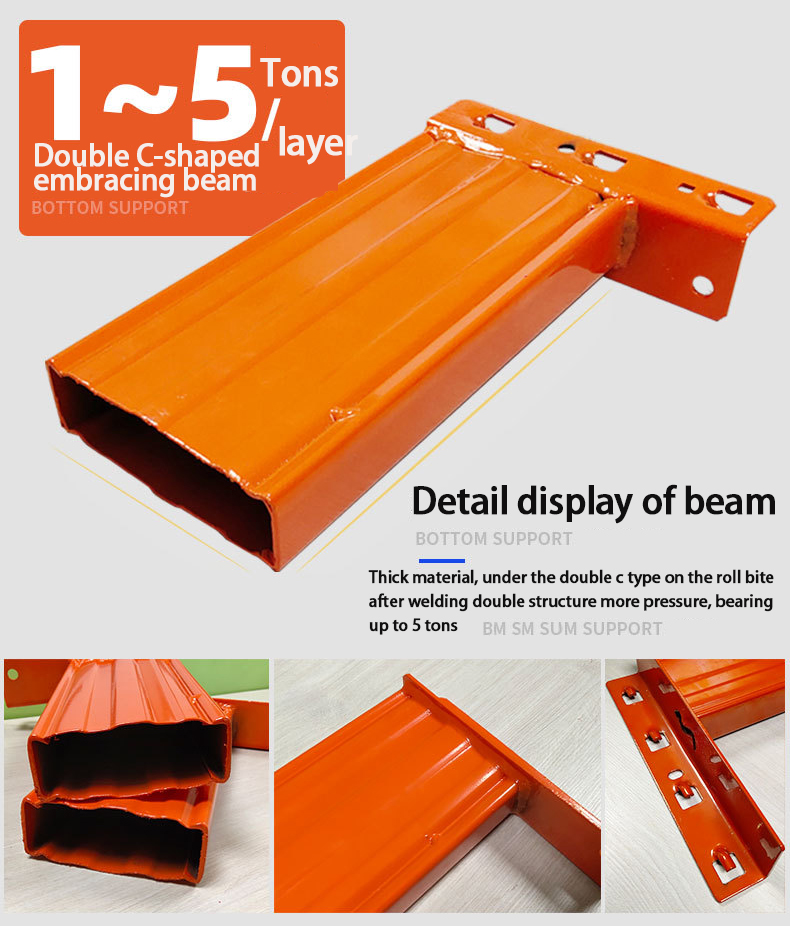 Warehouse rack display