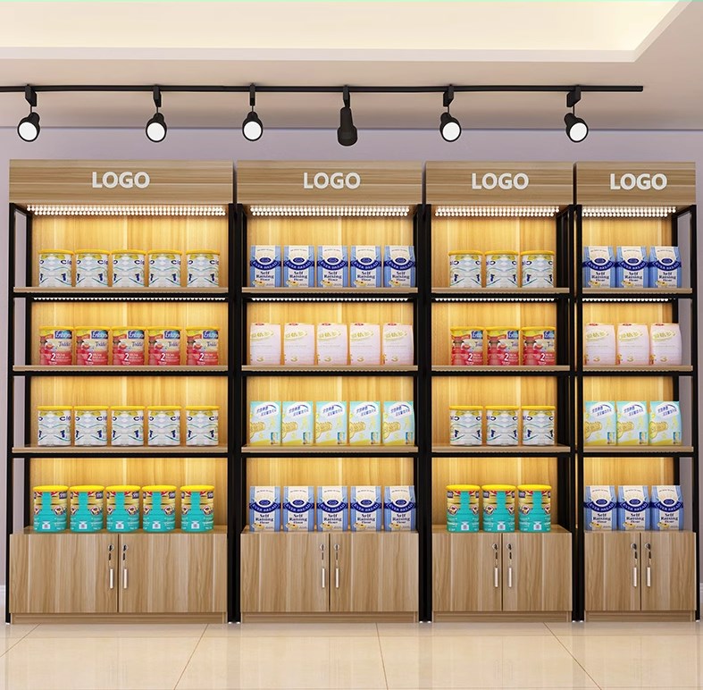 Supermarket Shelves Detail
