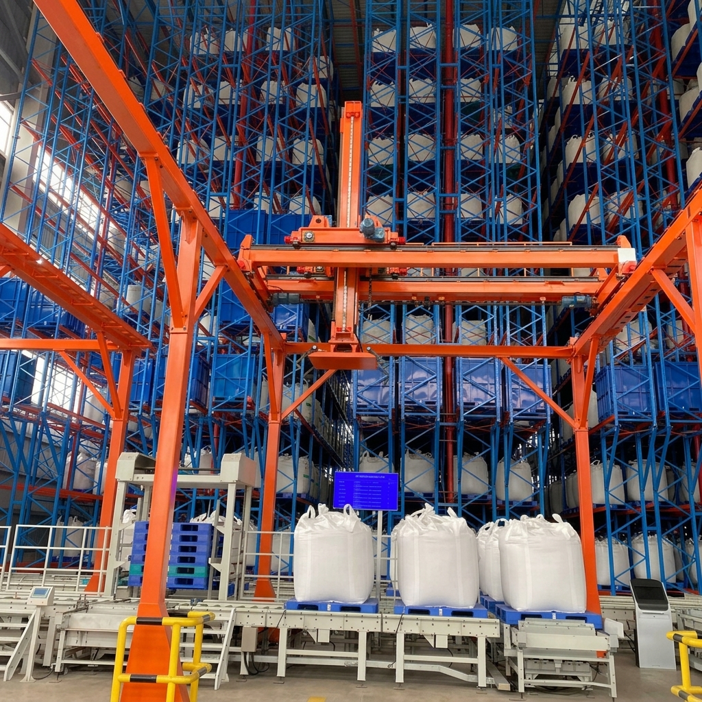 ASRS Inventory Management Stacker Crane Shuttle WMS WCS AMR AGV RGV Logistic Automation Automated Warehouse Racking System