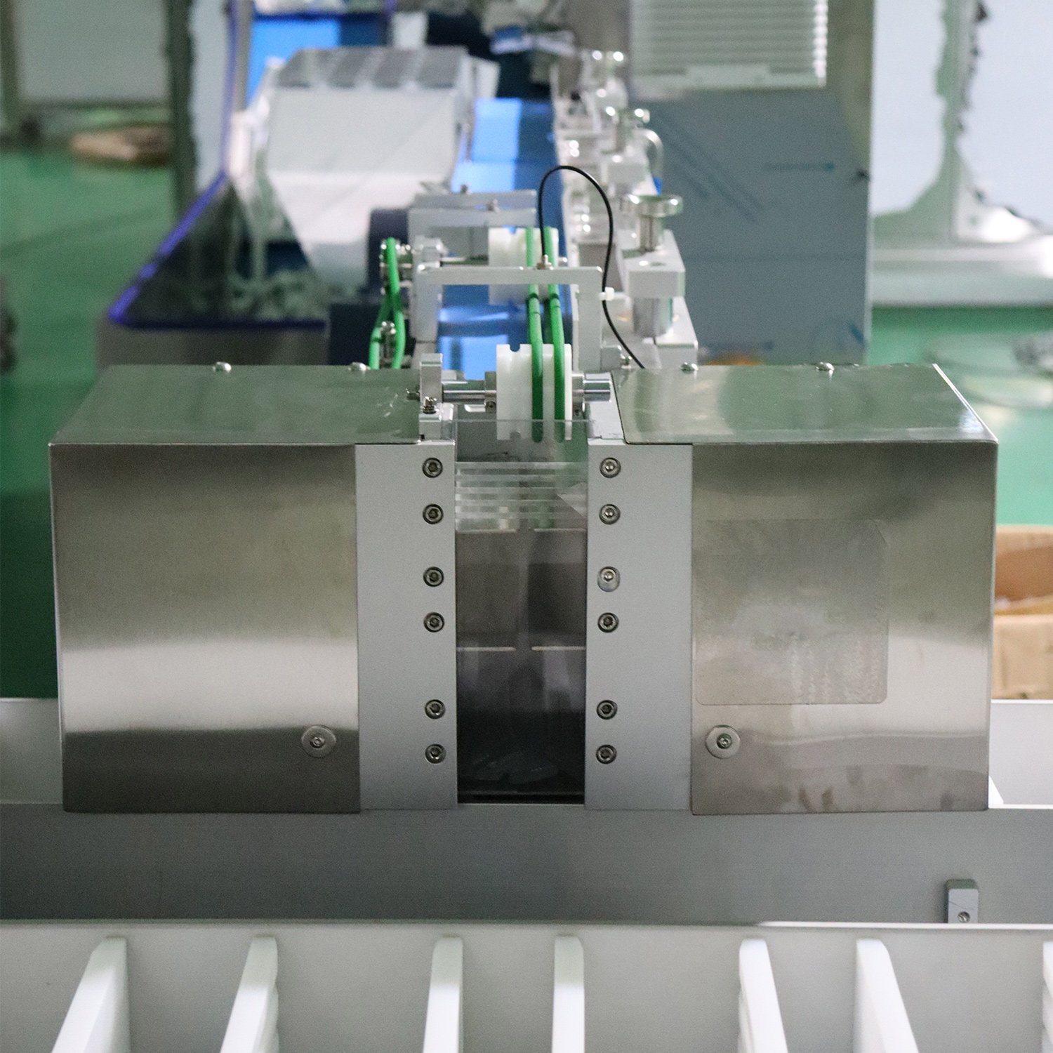 Bulk Product Feeders 3-in-1 Vertical Stacking Machine Multi Lane Pouch Alignment Feeder