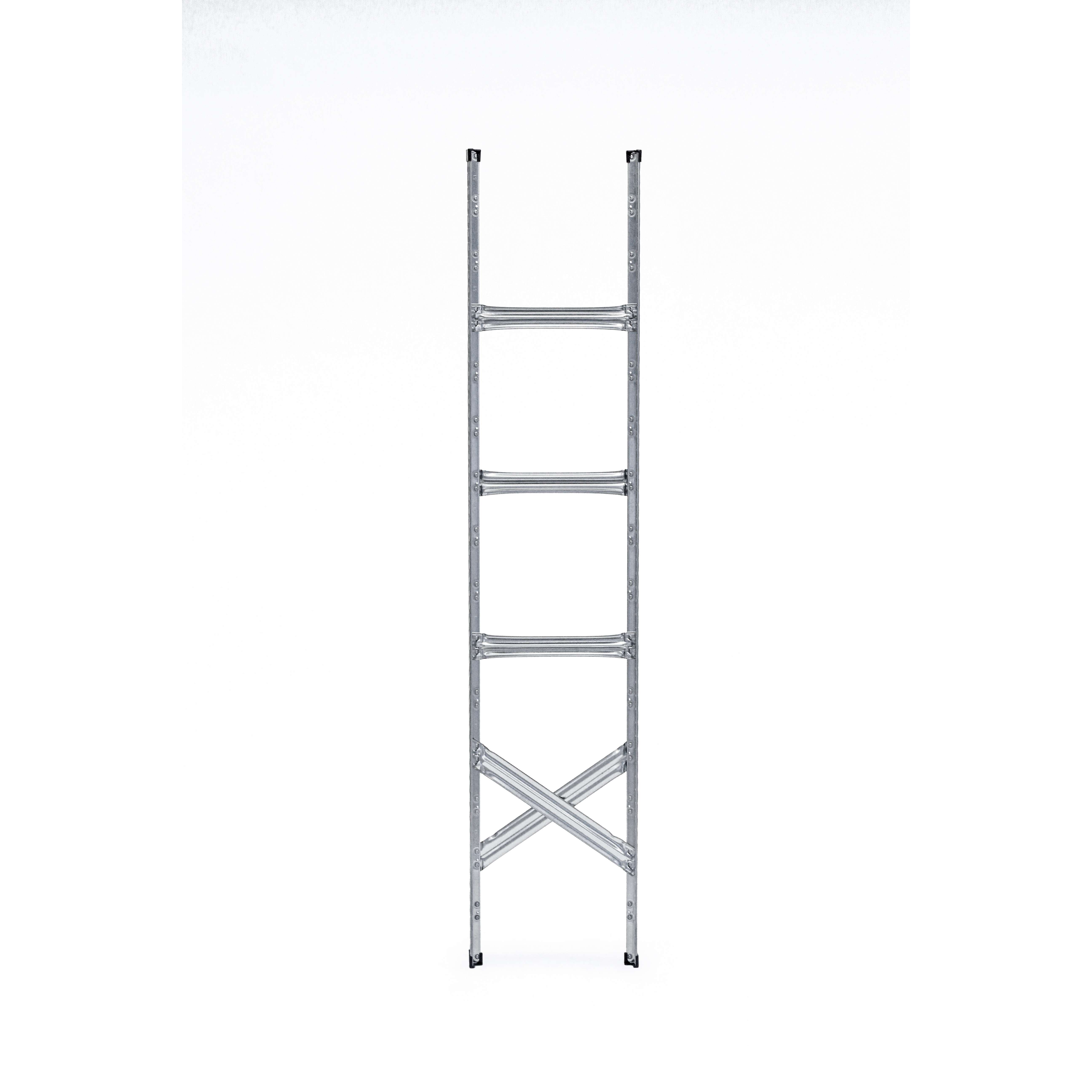 Best Quality 5-Tier Modular Galvanized Steel Adjustable Boltless Shelf Rack for Warehouse Storage