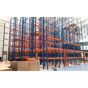 Industrial Adjustable Beam Shelving Heavy Duty Steel Selective Pallet Rack Display Rack Epoxy Coating for 2000/3000/4000Kg