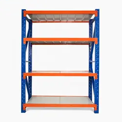 Stacking Long Span Shelving Storage Metal Shelf Rack Assembly Shelves for Warehouse Heavy Duty