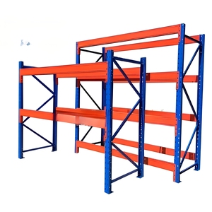 Steel Heavy Duty Pallet Shelving Rack System Freestanding Industrial Warehouse Racking Powder Coated