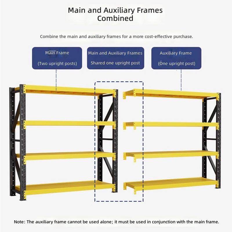 Three-tier Small White Cold-rolled Steel Shelving Unit Warehouse Storage Rack Multi-level Organizer Clutter Rack Home Use 118