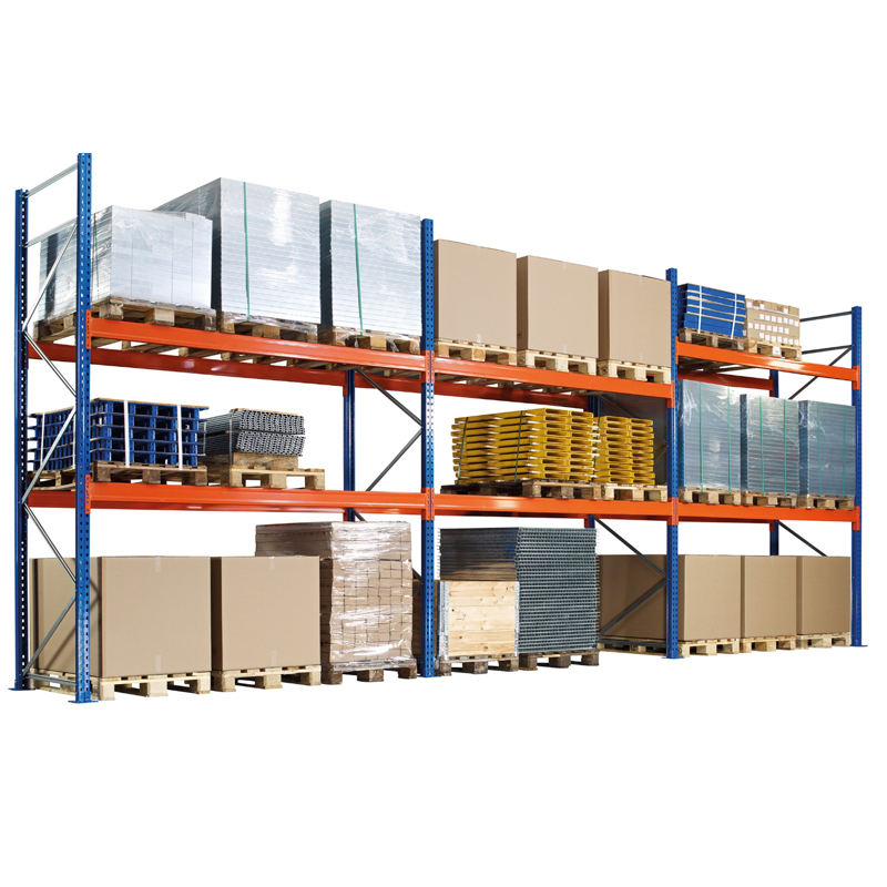 Durable Steel Racking Systems China Factory Adjustable Boltless 5-Layer Anti-Rust Warehouse Stacking Racks Xinanda Supermarkets