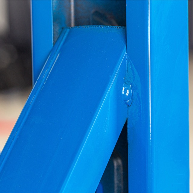 HUAWU Steel Boltless Shelving Rack 2000x600x2000mm 4-Layer 200kg Per Layer Medium Duty Industrial Storage System