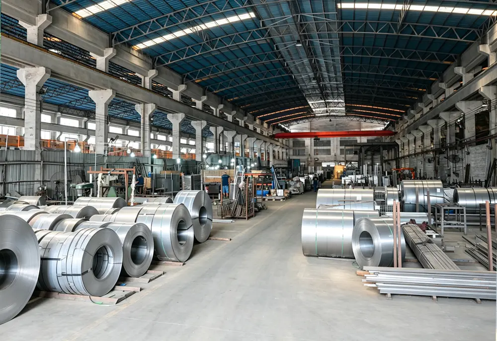 Automated continuous CNC steel slitting line
