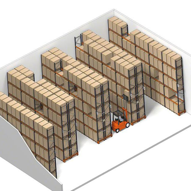 Heavy Duty Adjustable Metal Shelves Racking System Stacking Warehouse Storage Pallet Metal Racking