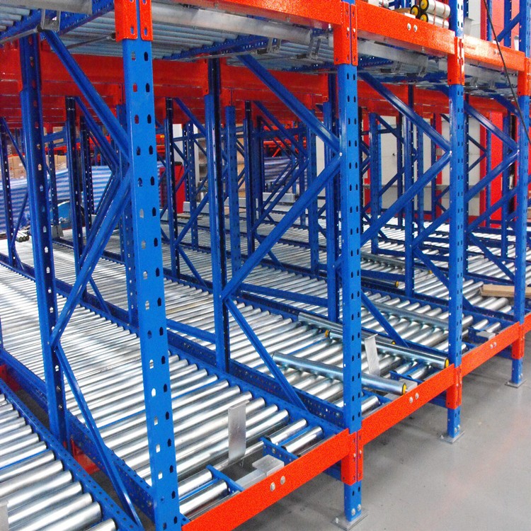Xinzhongya Heavy Duty Pallet Flow Rack Pallet Gravity Racking Gliding Racks