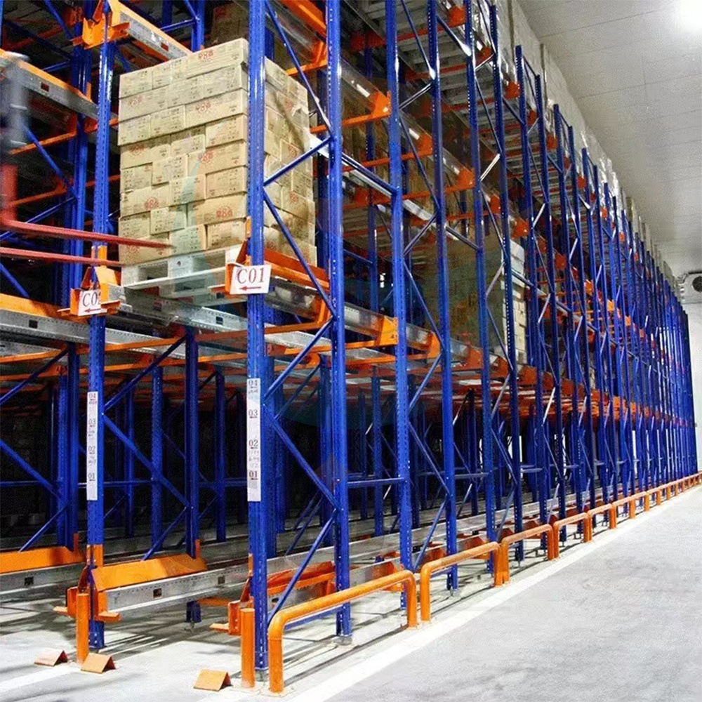 Industrial Heavy-Duty Steel VNA Pallet Racking Systems For Warehouse Storage Factory Wholesale Solution Carton Packing