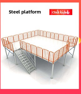 Drive-In Pallet Support Rail