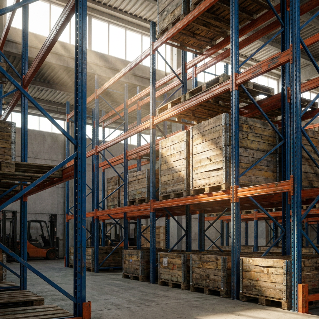 Customized Heavy Duty Pallet Racking System Warehouse Storage Rack Factory Direct