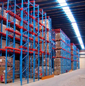 High-Density Warehouse Storage Racks FIFO Drive-in Pallet Rack Drive In Pallet Racking System Drive In Racking Factory