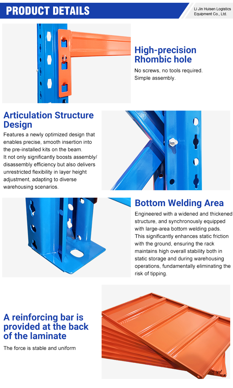 High Capacity Powder Coated Steel Manual Picking Rack for Picking Operation Custom Layout Support Factory Price