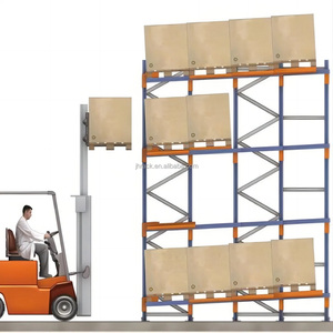 Industrial Push-Back Pallet Storage Racking and Steel Shelving