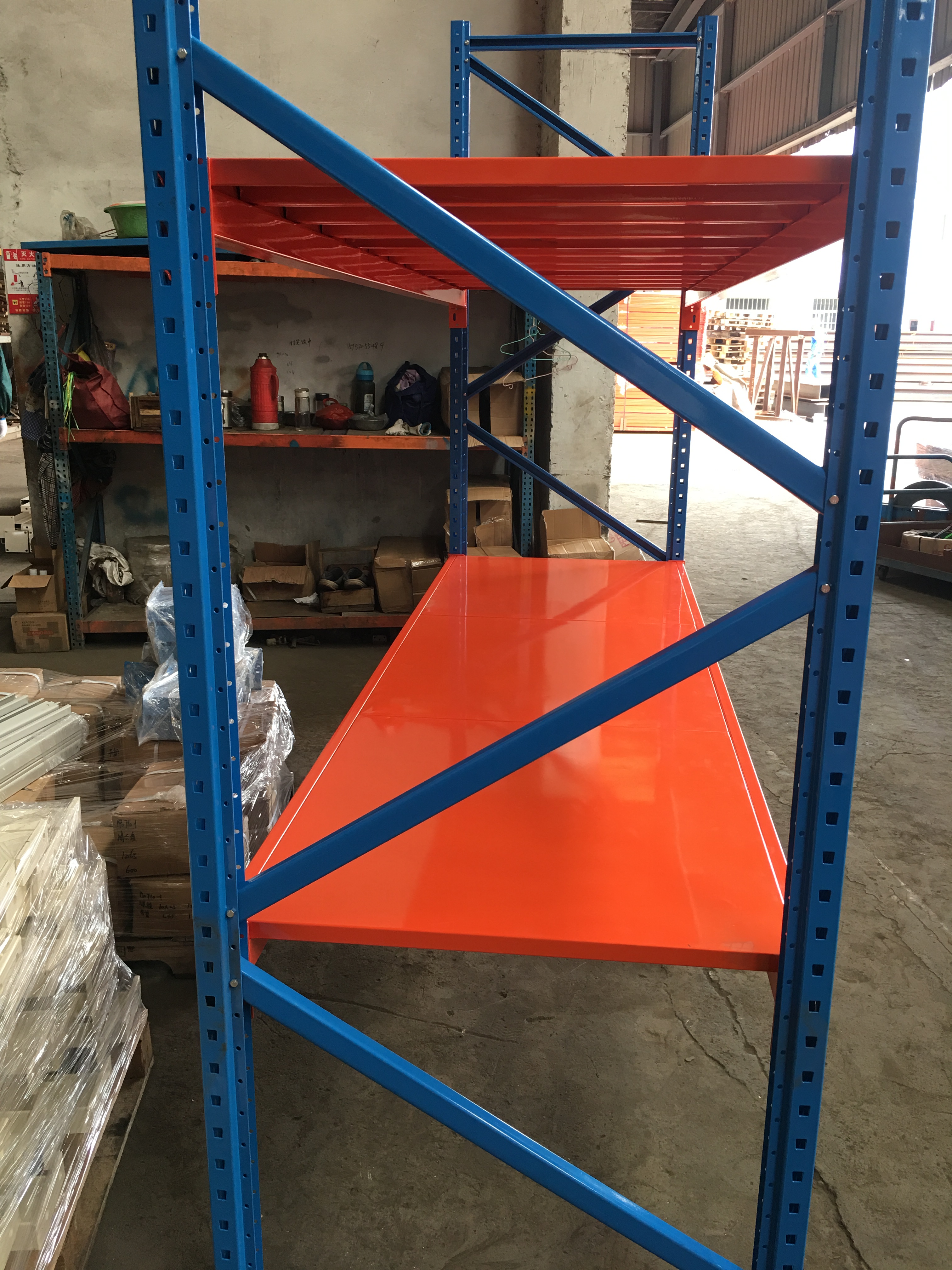 Herschel Warehouse Heavy Duty Industrial Steel Fabric Roll Storage Warehouse Pallet Racking
