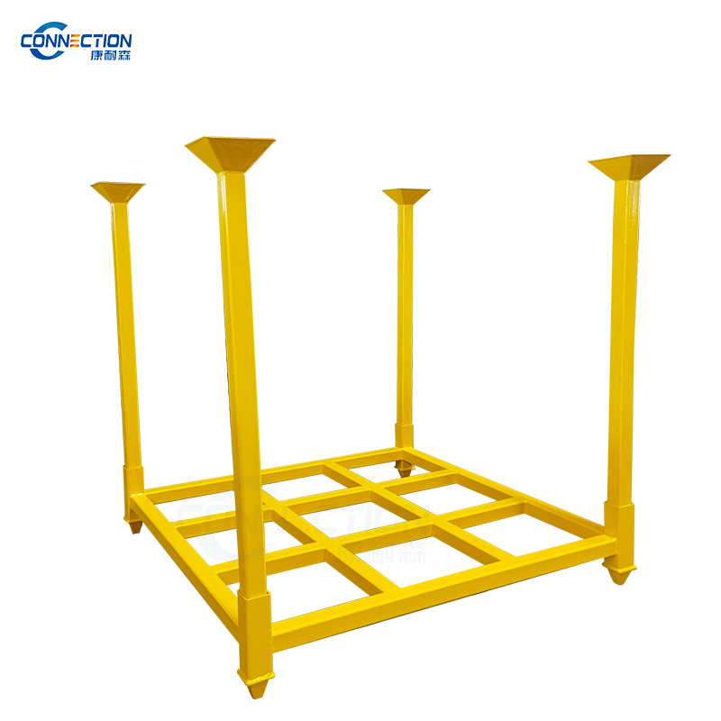 Customized Movable Powder Coated Stacking Post Pallet Stacking Pallet Rack & Shelve