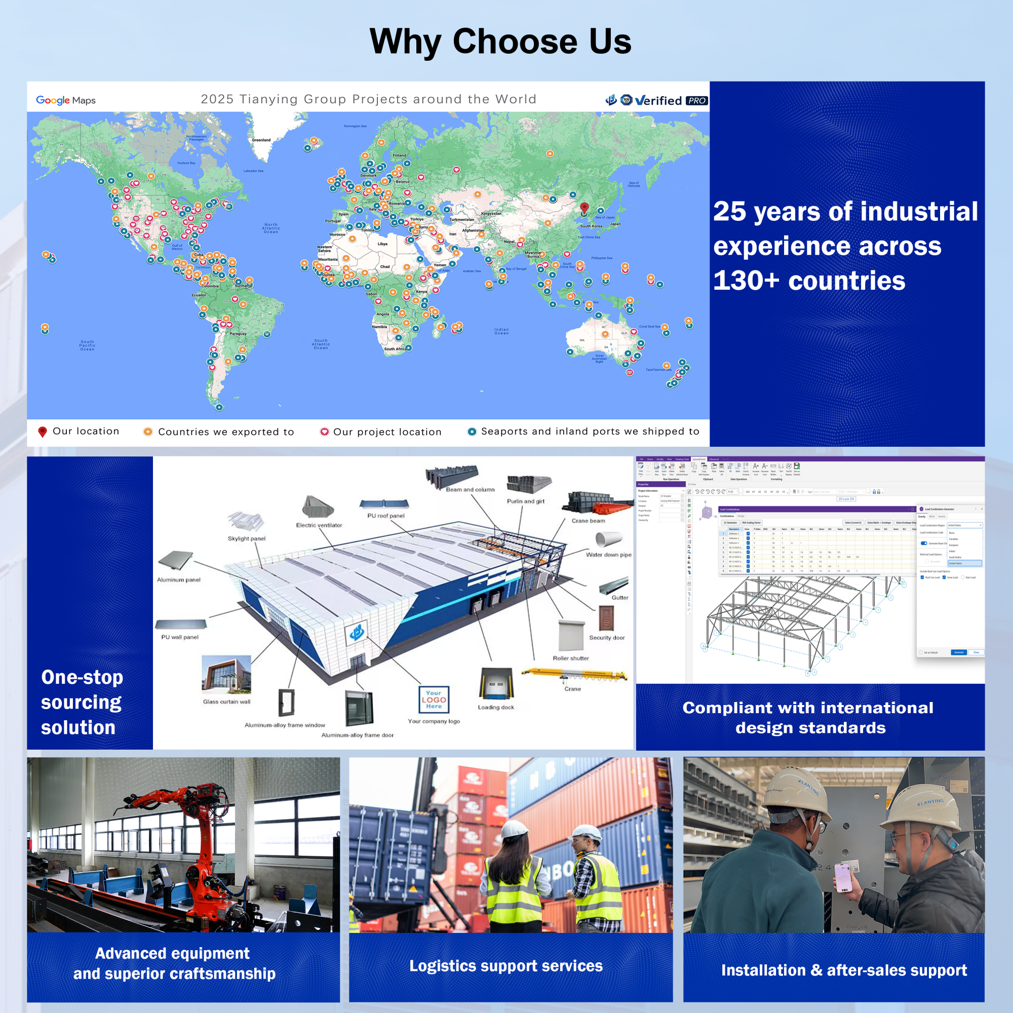 One-Stop Supplier Light Steel Structure Warehouse Prefab Industrial Storage Building For General Warehousing Needs