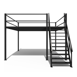 Heavy Duty Rack Industrial Mezzanine Interlocking Floor Rack Attic System