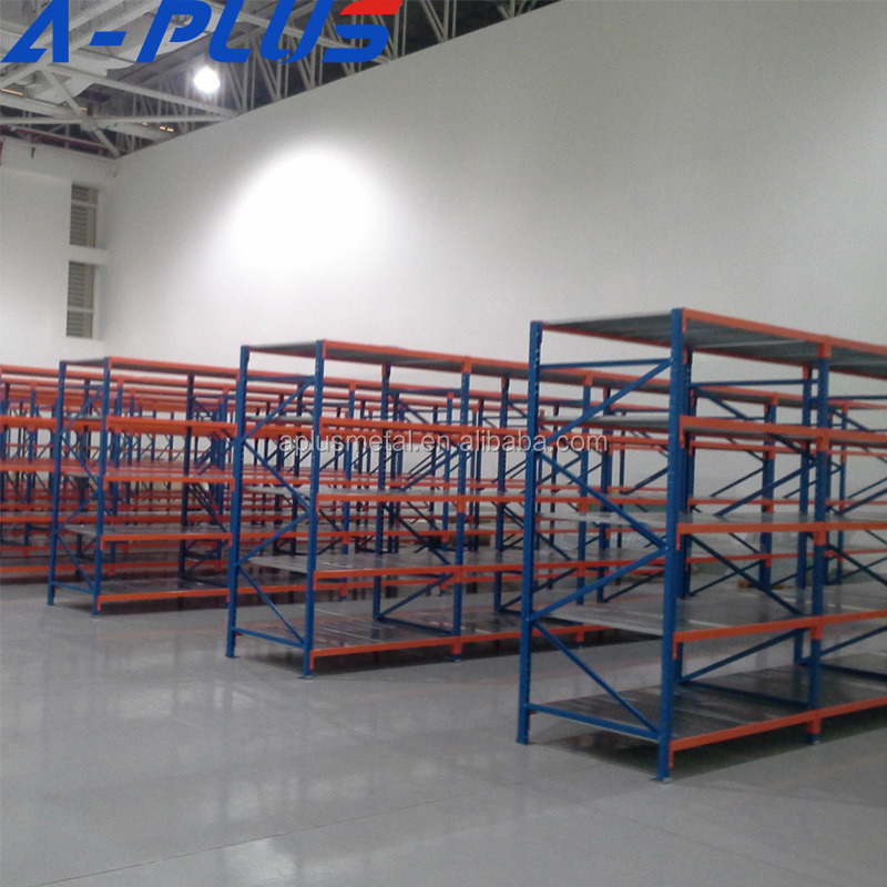 Steel Boltless Retail Rack System Standing Shelving Racking with Excellent Stability