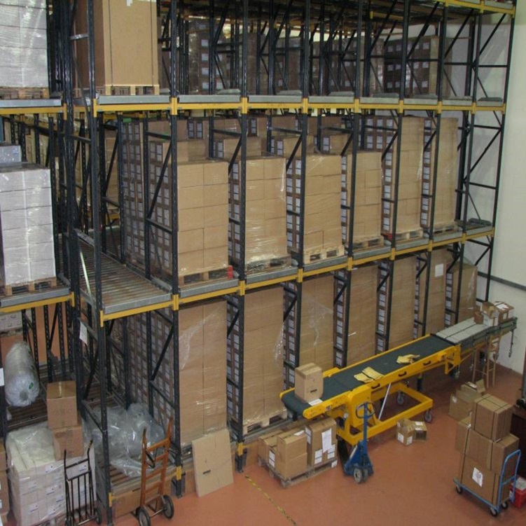 Xinzhongya Heavy Duty Pallet Flow Rack Pallet Gravity Racking Gliding Racks