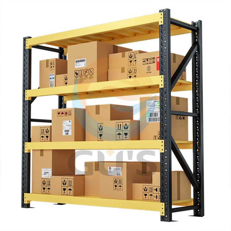 Industrial Storage Warehouse Systems Medium Duty 500kg Per Tier Stack Racks and Shelves for Warehousing &amp; Inventory Management