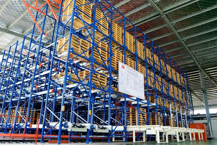 ASRS Warehouse Stacking Rack Automated Storage Retrieval System Rack System