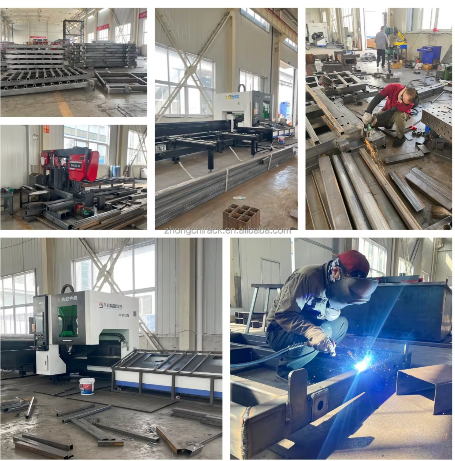 Smart Steel Sheet Storage System Vertical Type Rack for Industrial Warehouse Automation
