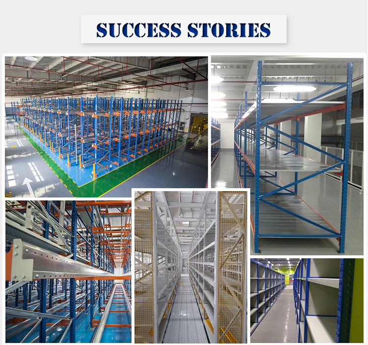 Steel Boltless Retail Rack System Standing Shelving Racking with Excellent Stability