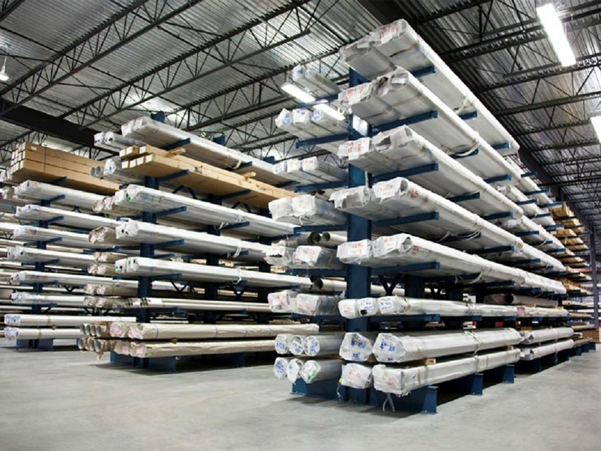 Heavy duty cantilever system view 1
