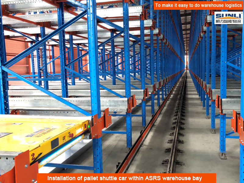China Factory Remote Steel Multi-Layer Drive-Through Two-Way Shuttle Pallet Racking High-Density Warehouse Storage Automatic