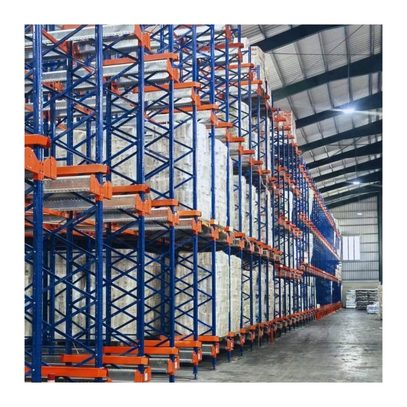 Best Seller Excellent Quality Industrial Shelving Fifo Radio Shuttle Racking System Solutions Heavy Duty Steel Racks For Storage
