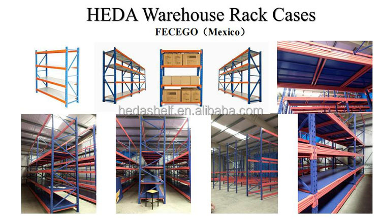 HEDA Guangzhou Steel Pallet Racking System Warehouse Rack Storage Shelves Heavy Duty