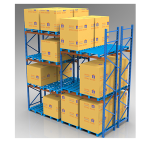 Single Deep Selective Rack Factory Metal Heavy Duty Industrial Racking Systems Pallet Racking