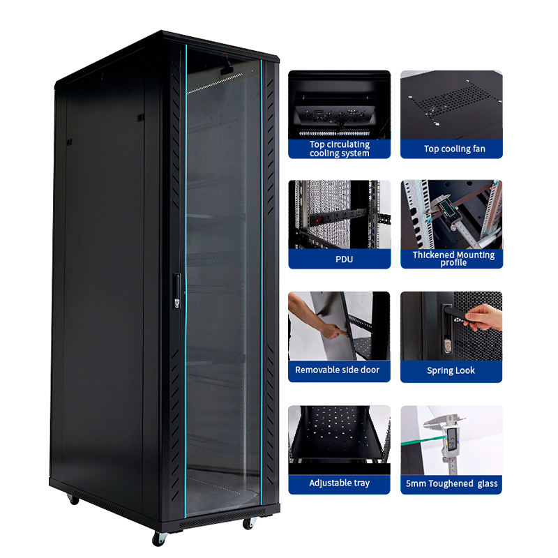 Network Server Cabinet View 2