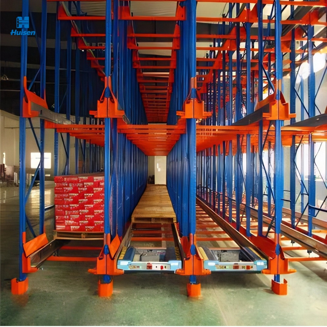 High Density Shuttle Storage System Pallet Radio Automated Warehouse Racking Heavy Duty ASRS OEM