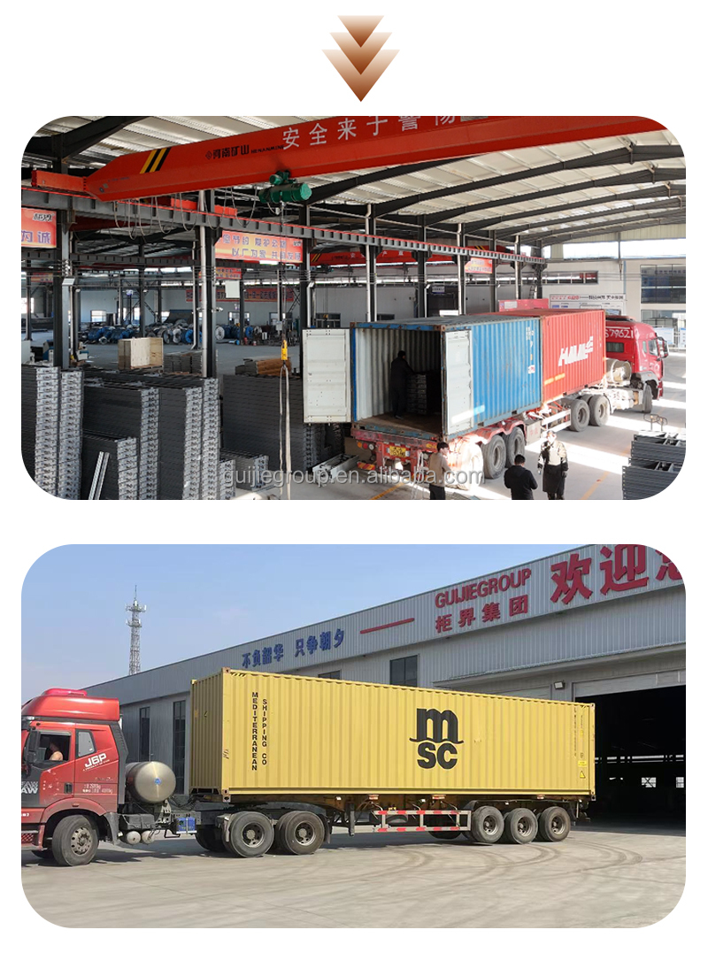 Guijie High Load Capacity 4-Layer Drive-Through Steel/Iron Warehouse Rack Powder Coated Finish Adjustable Durable Corrosion