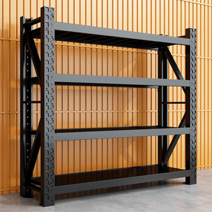 Medium Duty Industrial Steel Pallet Rack Selective Storage Shelving System