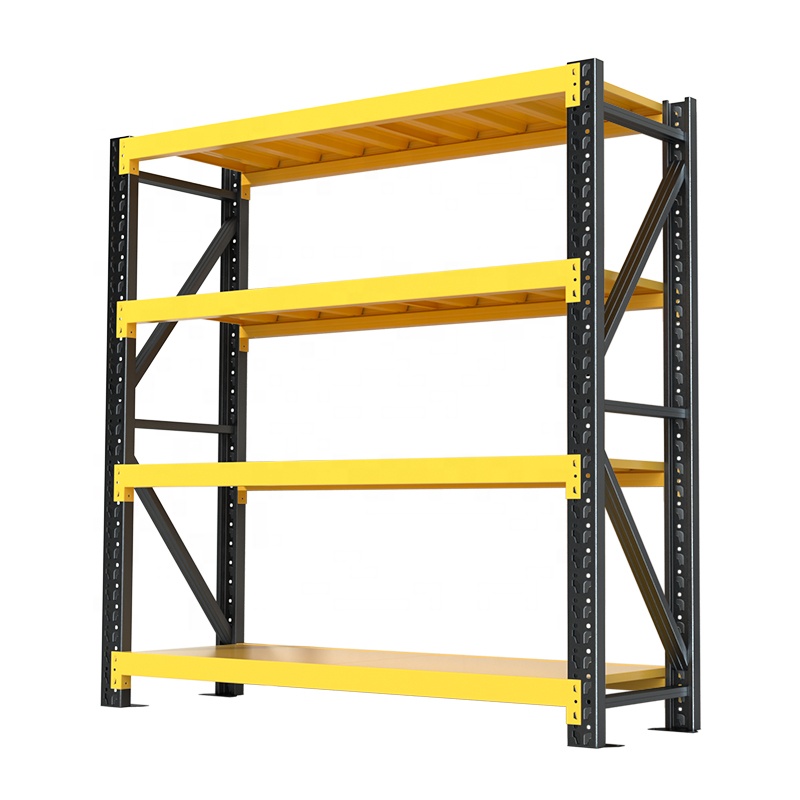 Shibang Manufacturer Directly Warehouse Light Middle Storage Industrial Racks for Warehouse Racking Plate Shelving Shelves Unit